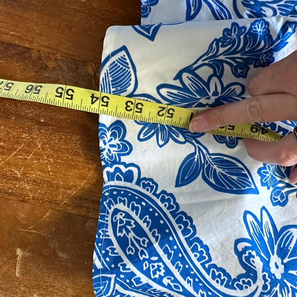 Xirena‎ Ava dress in Santorini white blue cotton midi size L NWT - Picture 5 of 10